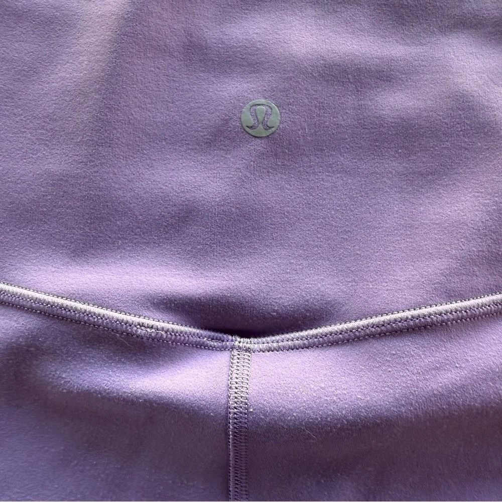 Lululemon Align High-Rise Pant 25" Womens 14 Wisteria Purple Good Nulu Leggings - Picture 7 of 12